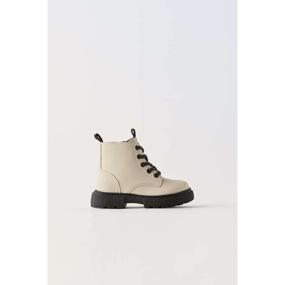 CHUNKY LACE-UP BOOTS - Picture 3 of 6